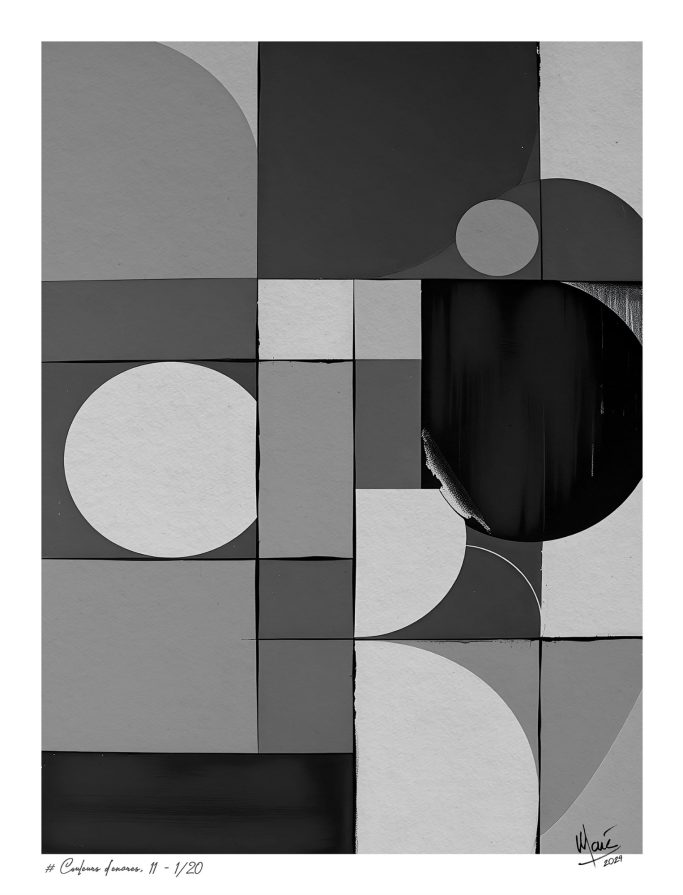 Tableau # Couleurs d'encres, 11