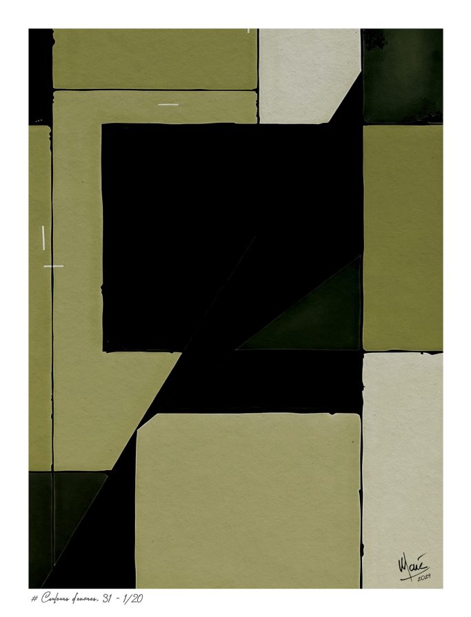 Tableau # Couleurs d'encres, 31