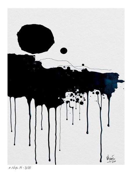 Tableau # Traits naïfs, 19