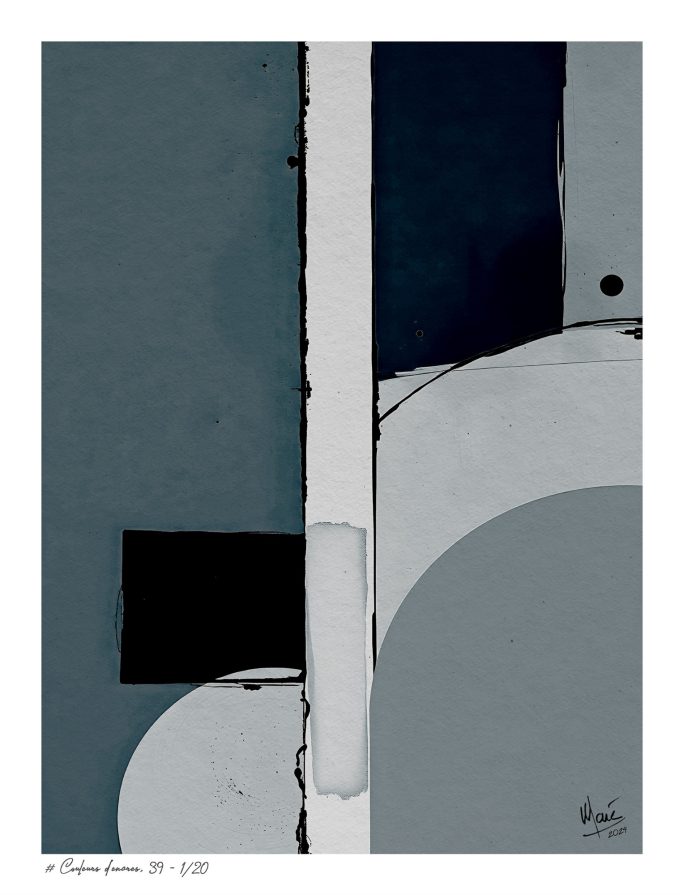 Tableau # Couleurs d'encres, 39