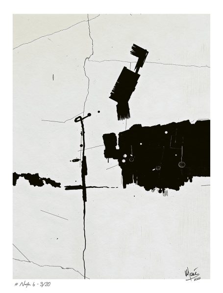 Tableau # Traits naïfs, 6