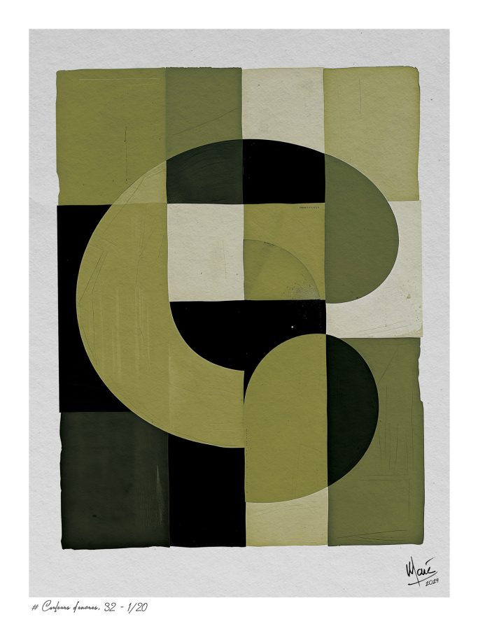 Tableau # Couleurs d'encres, 32