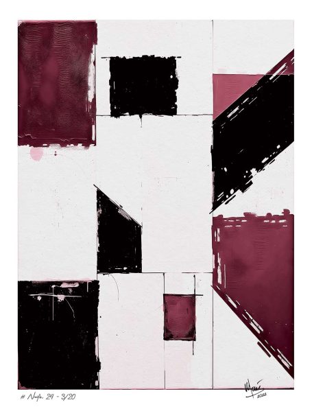 Tableau # Traits naïfs, 24