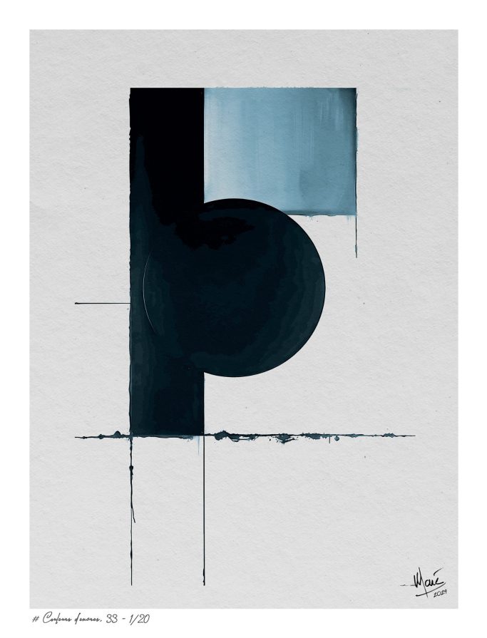 Tableau # Couleurs d'encres, 33