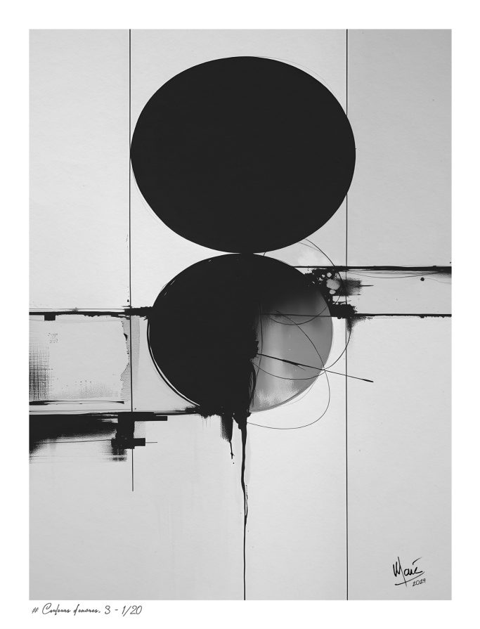 Tableau # Couleurs d'encres, 3