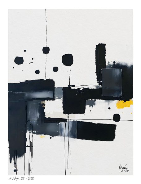 Tableau # Traits naïfs, 27