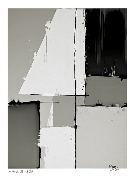 Tableau # Traits naïfs, 25