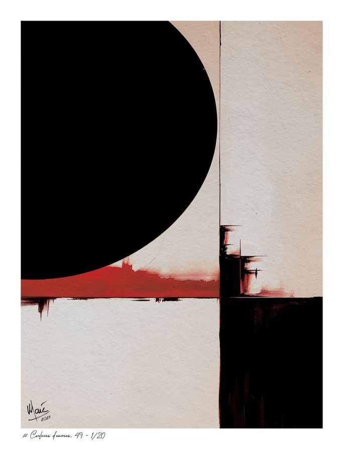 Tableau # Couleurs d'encres, 49