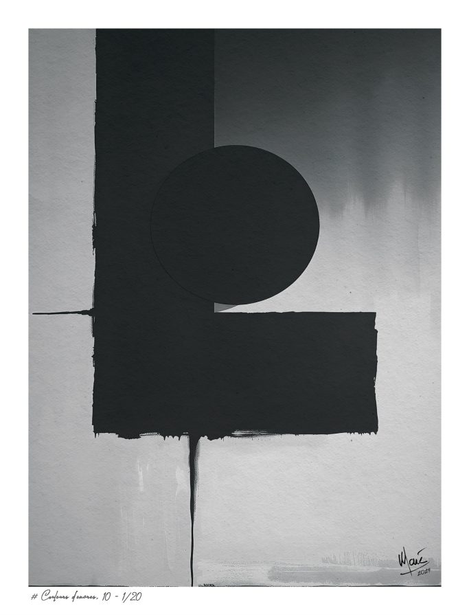 Tableau # Couleurs d'encres, 10