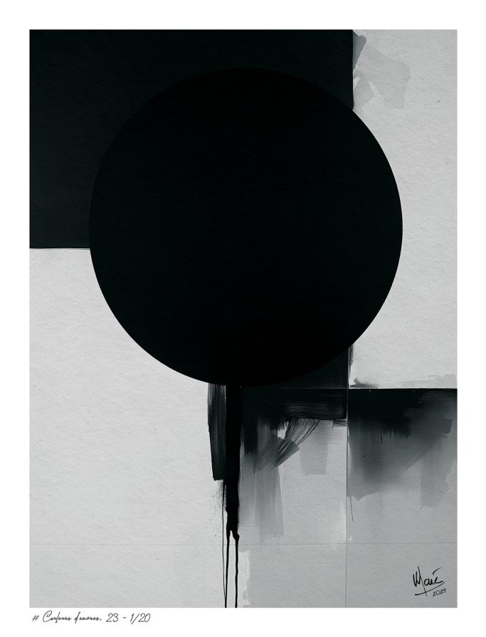 Tableau # Couleurs d'encres, 23