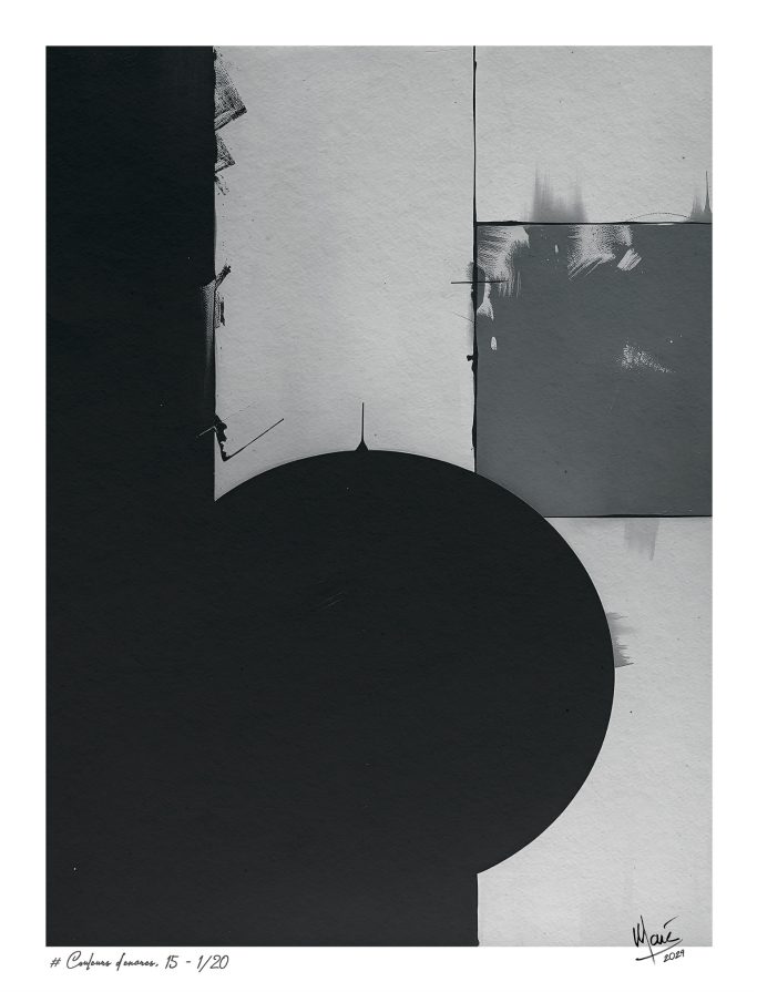 Tableau # Couleurs d'encres, 15