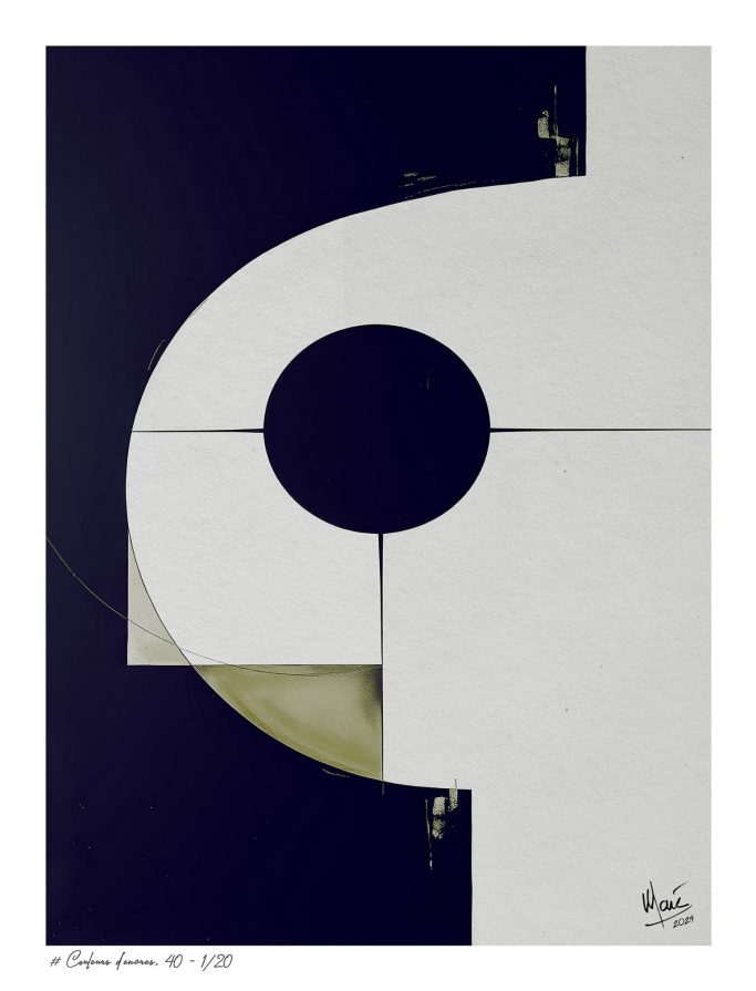 Tableau # Couleurs d'encres, 40