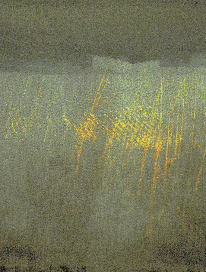# Grattages 138 / 2020 / 100x81 Tableau # Grattages 138