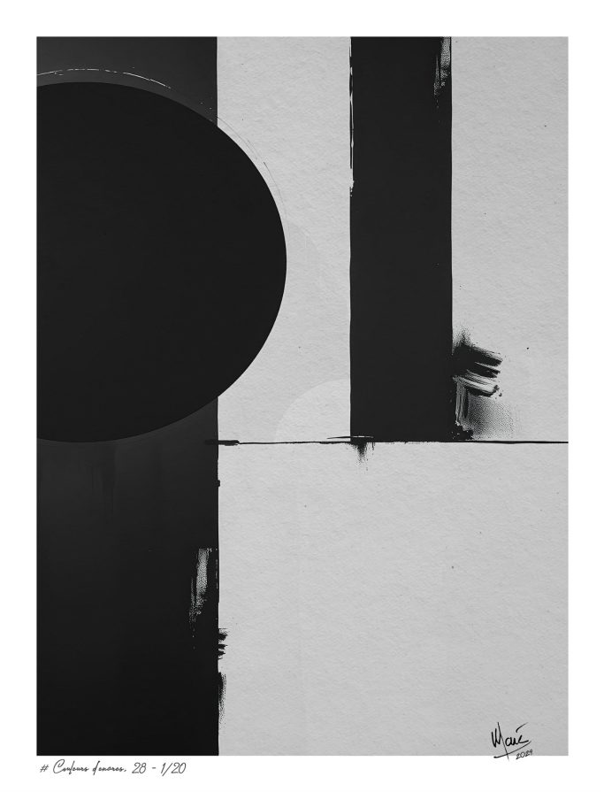 Tableau # Couleurs d'encres, 28