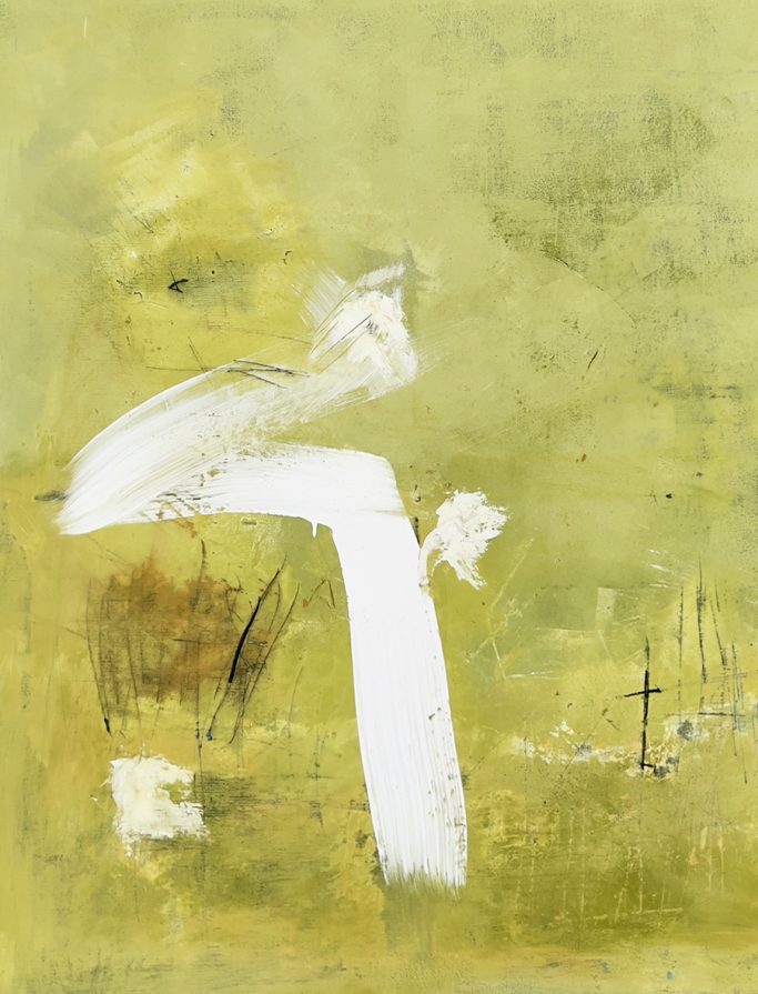 # Jaune, 14 - Disponible à la vente Tableau # Jaune, 14