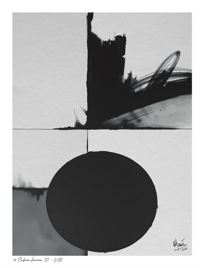 Tableau # Couleurs d'encres, 37