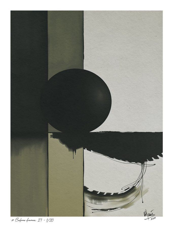 Tableau # Couleurs d'encres, 27