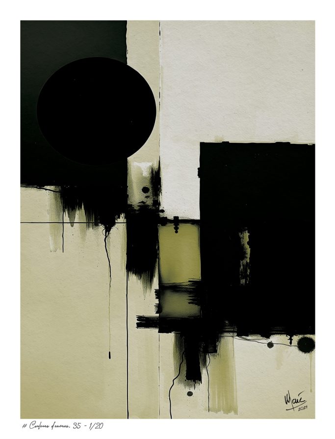 Tableau # Couleurs d'encres, 35