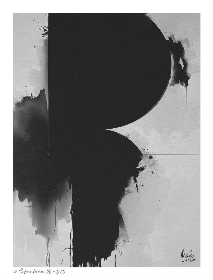 Tableau # Couleurs d'encres, 26