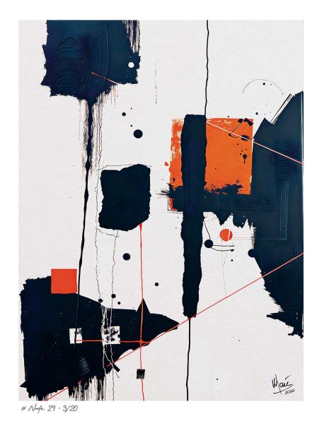 Tableau # Traits naïfs, 29