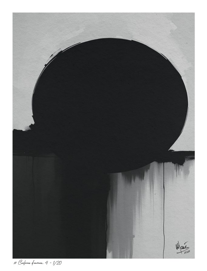 Tableau # Couleurs d'encres, 4